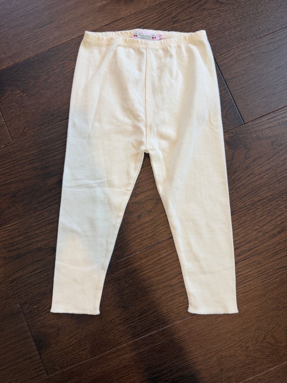 Bonpoint Toddler Girl Pale Yellow Leggings Size 2A - C37-068